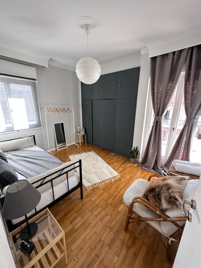 Spacious 82 M2 Two Bedroom Classy Apartment Near City Center 塞萨洛尼基 外观 照片